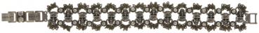 Spell on you Skulls in antique brass - Konplott bracelet
